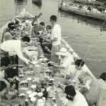 昭和40年代、ハゼの天ぷら船