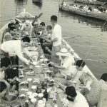 昭和40年代、ハゼの天ぷら船